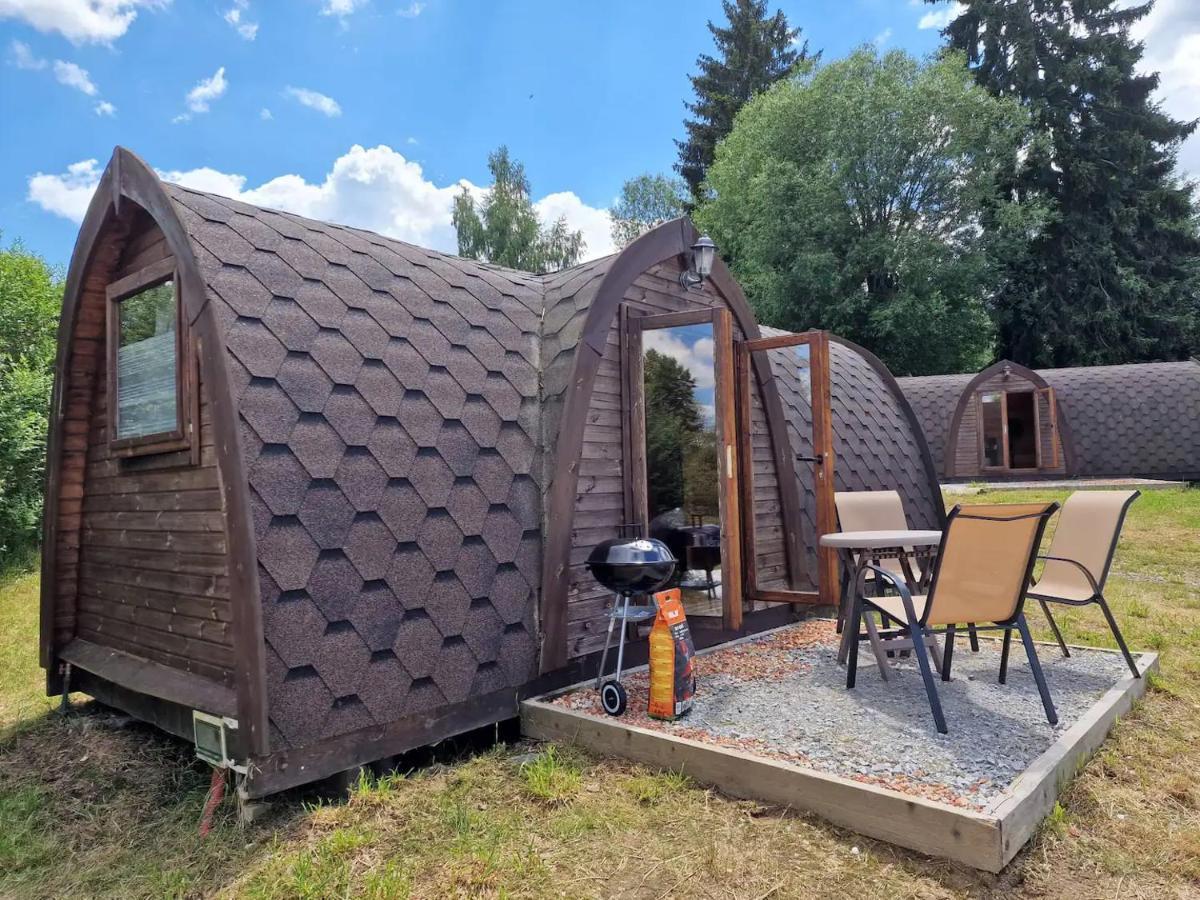 Hobiti Chatka Lipno Černá v Pošumaví Buitenkant foto